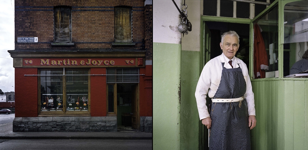 Patrick Gallagher of Martin+Joyce's butcher shop, Benburb Street, Dublin